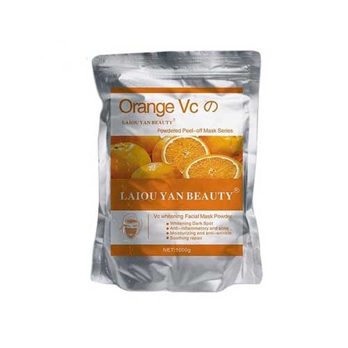 ماسک پودری سفید کننده نارنگی ویتامین سی