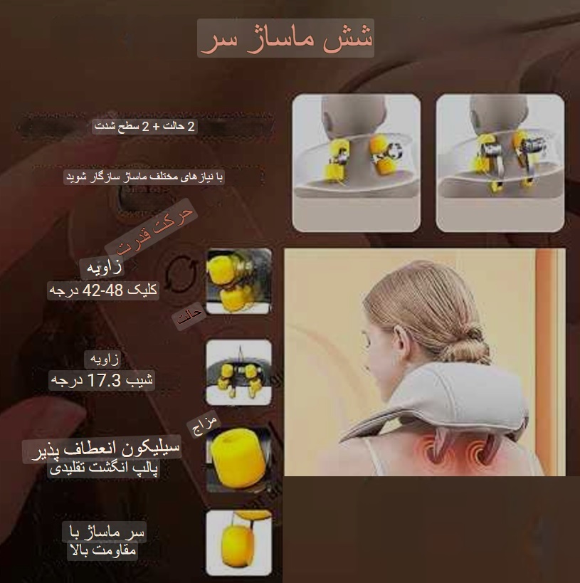 ماساژور گردن آیتم برقی