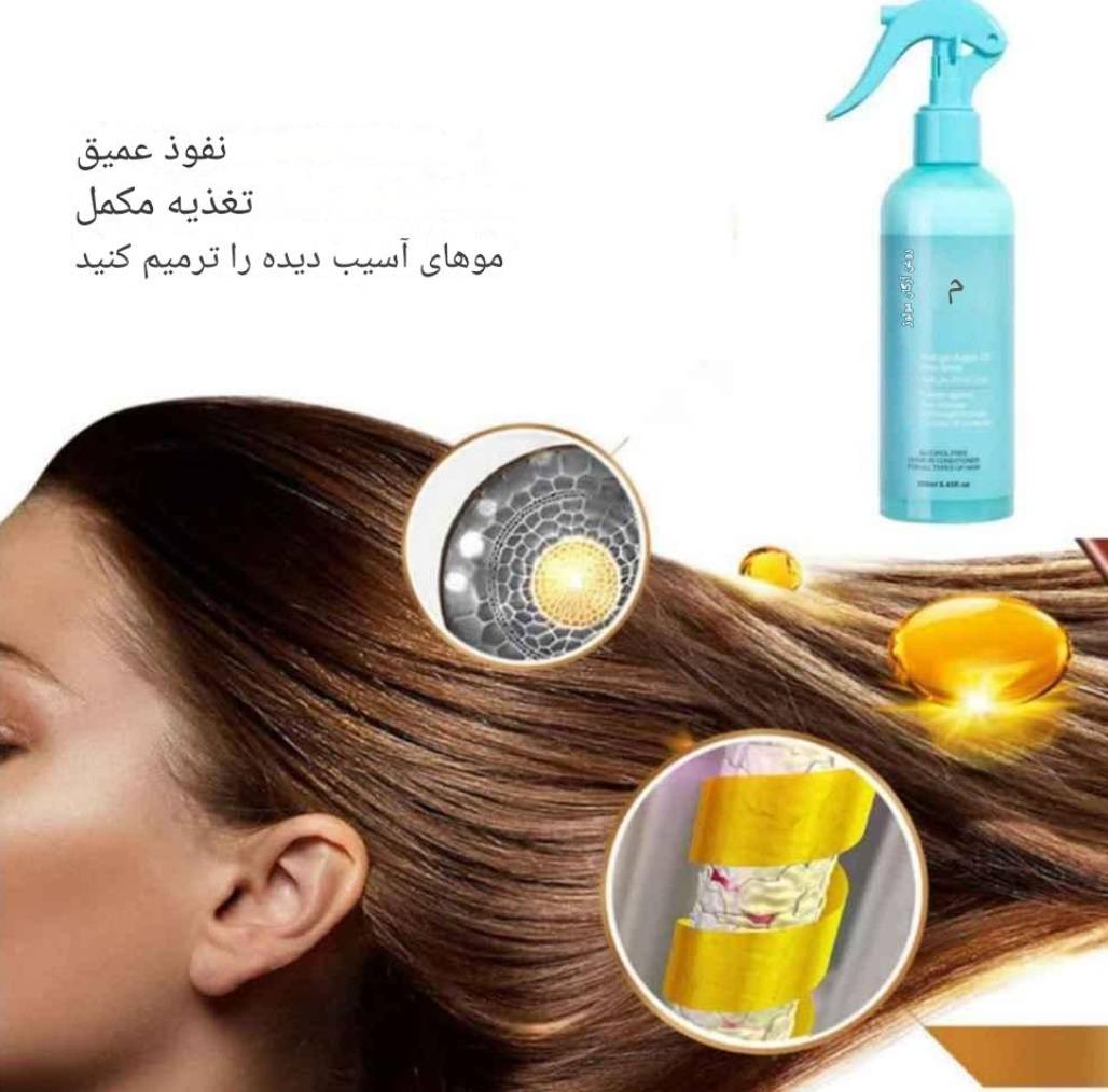اسپری دو فاز مو آرگان مولوجی اورجینال راکو